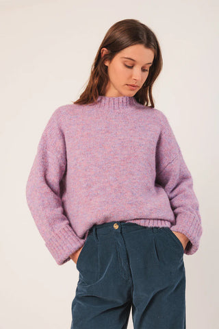 Indi and Cold Pullover, Malva Lilac