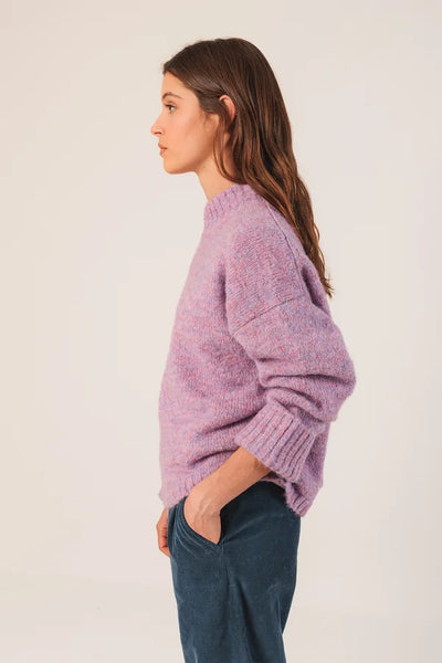 Indi and Cold Pullover, Malva Lilac