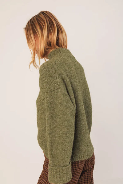 Indi and Cold Pullover, Menta Green