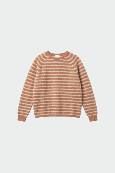 Indi and Cold Stripe Knit, Rosa