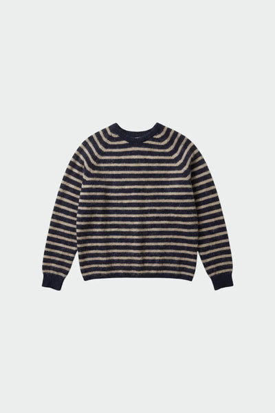 Indi and Cold stripe knit, Marino