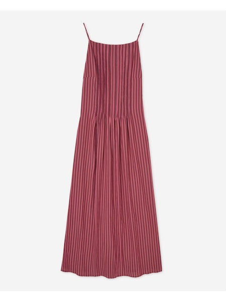 Yerse Spagetti Strap Dress, Raspberry Stripe