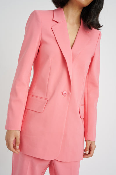 In Wear Zella Long Blazer, Pink Rose