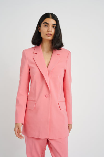 In Wear Zella Long Blazer, Pink Rose