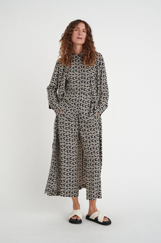 In Wear Kailey Dress, Tile Print