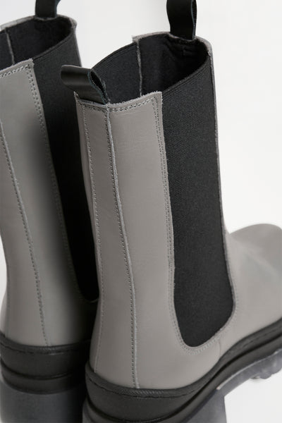 In Wear Ruchira Boot, Graphite - Flax In Bloom