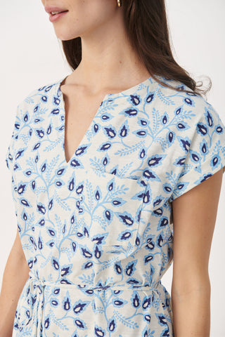 Part Two Ilima Dress, Baltic Sea Graphic Print