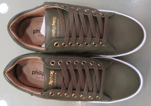 Philip Hog Sofia Sneaker, Safari Green